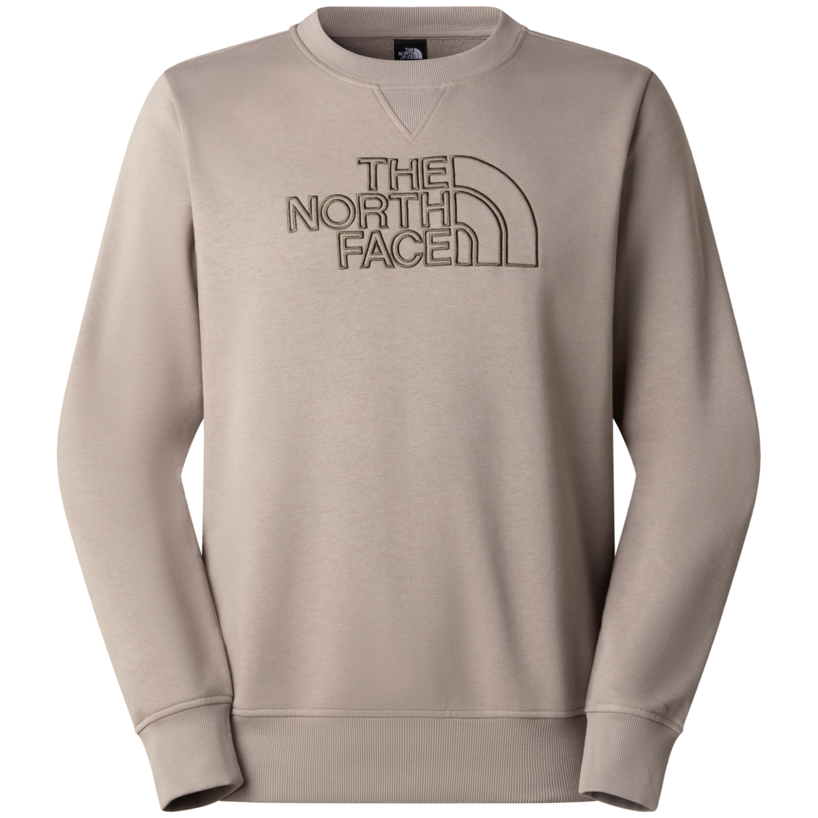 Męska bluza The North Face M Drew Peak Light Regular Crew Rozmiar: L / Kolor: beżowy