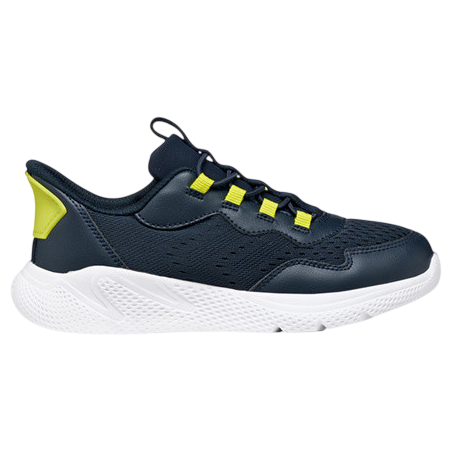 Buty dziecięce Geox J Sprintye Fast In B Navy/Lime Rozmiar butów (UE): 37 / Kolor: niebieski/zielony