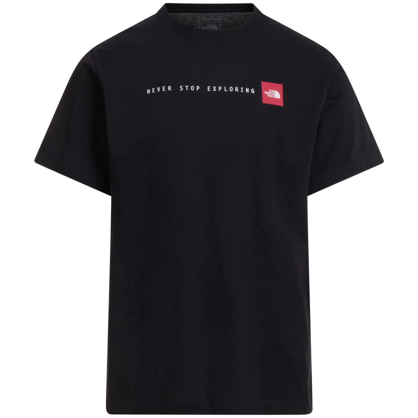 Koszulka męska The North Face M Never Stop Exploring Regular Short Sleeve Tee-Graphic Rozmiar: L / Kolor: czarny