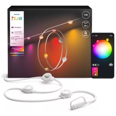 PHILIPS Girlanda ogrodowa HUE Festavia (moduł przedłużający 9m)