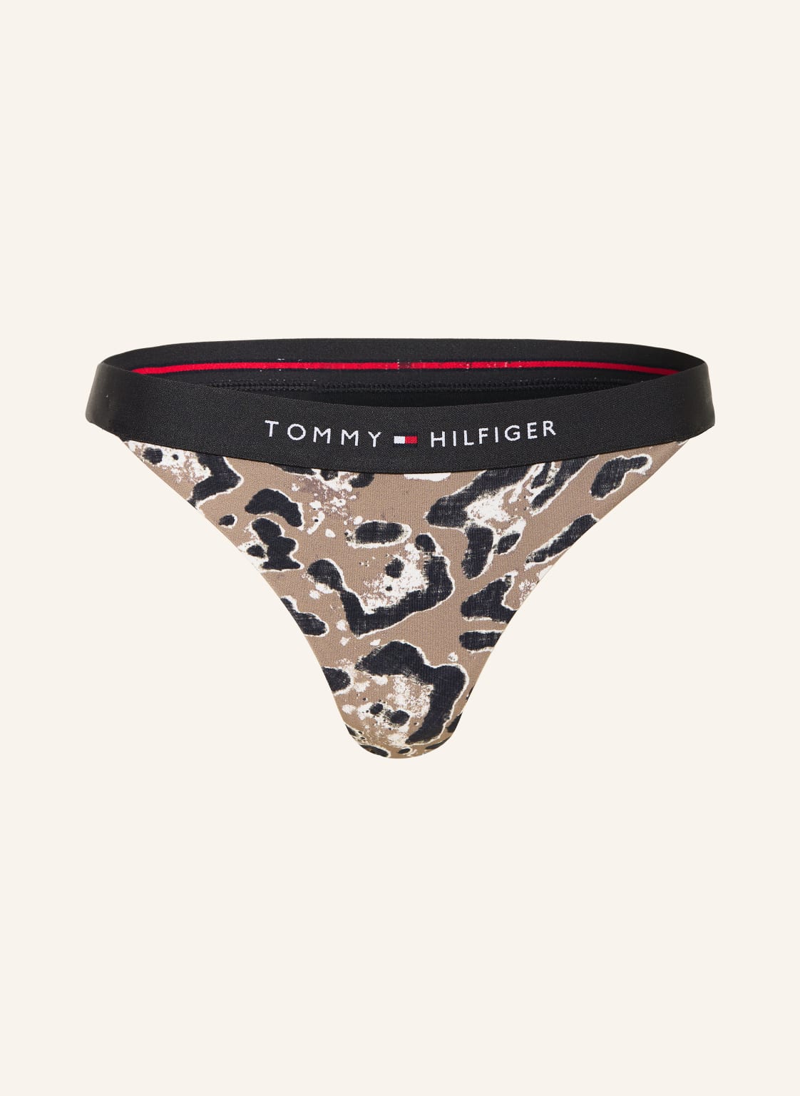 Tommy Hilfiger Brazylijskie Figi Bikini beige