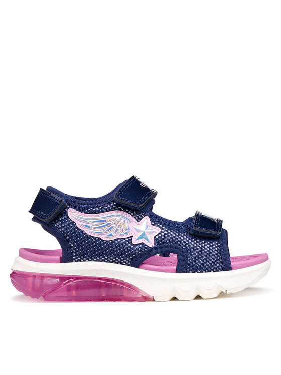 Geox Sandały J Sandal Ciberdron G J55MWA 0ASKN C0694 D Granatowy