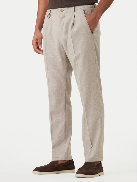 JOOP! Jeans Spodnie materiałowe Lead2 30102837 Beżowy Regular Fit