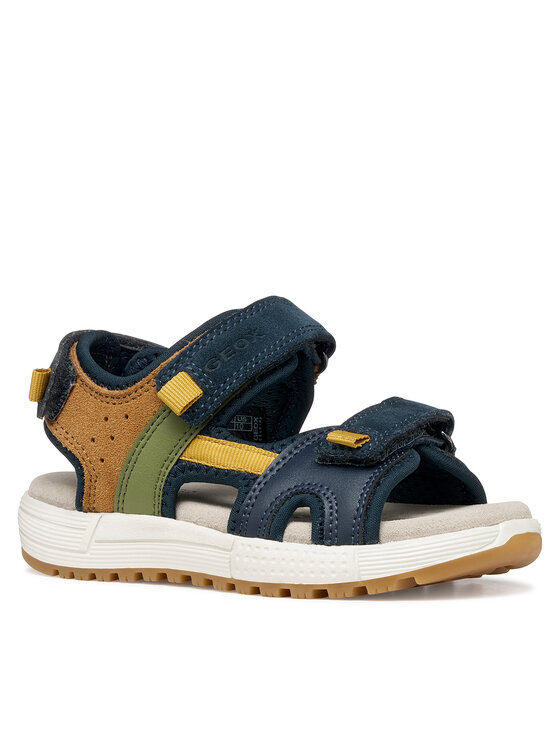 Geox Sandały J Sandal Alben Boy J35AVA 01522 CF42Q S Granatowy