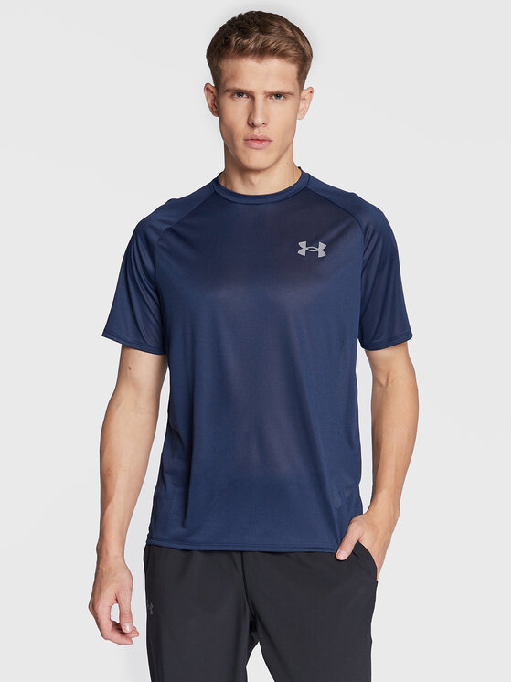 Under Armour Koszulka techniczna Ua Tech 2.0 1326413 Granatowy Loose Fit