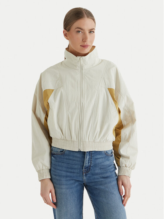 Calvin Klein Jeans Kurtka bomber LV047F506G Beżowy Regular Fit