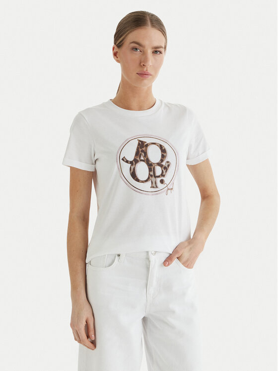 JOOP! T-Shirt Tova 30102423 Biały Regular Fit