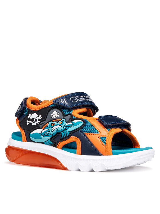 Geox Sandały J Sandal Ciberdron B J65MXD 01454 C4361 M Granatowy