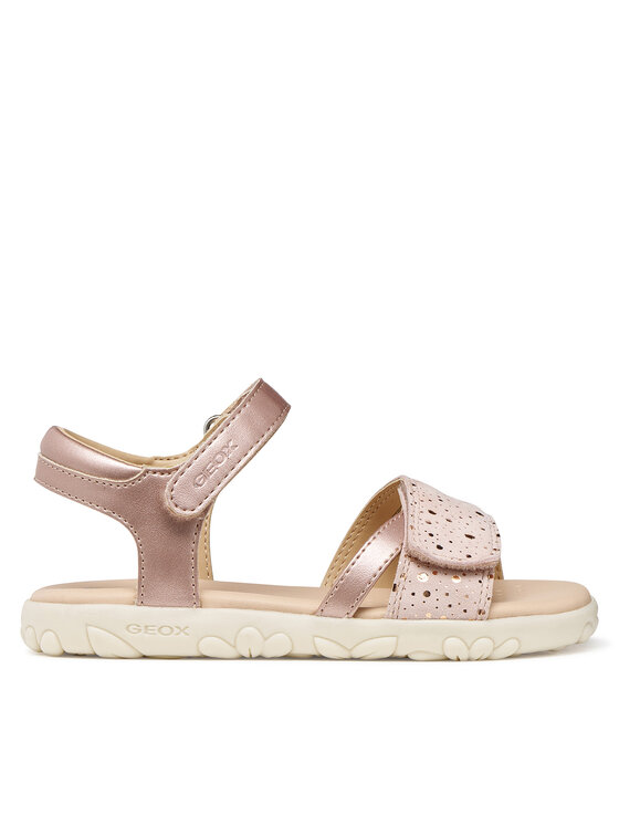 Geox Sandały J Sandal Haiti Girl J658ZC 0NFMA C8010 M Różowy