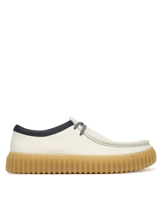 Clarks Półbuty Torhill Lo 26187380 Biały