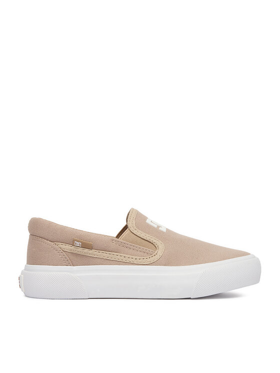 DC Shoes Tenisówki CEO-LEA-BDB-DC006-CH Beżowy
