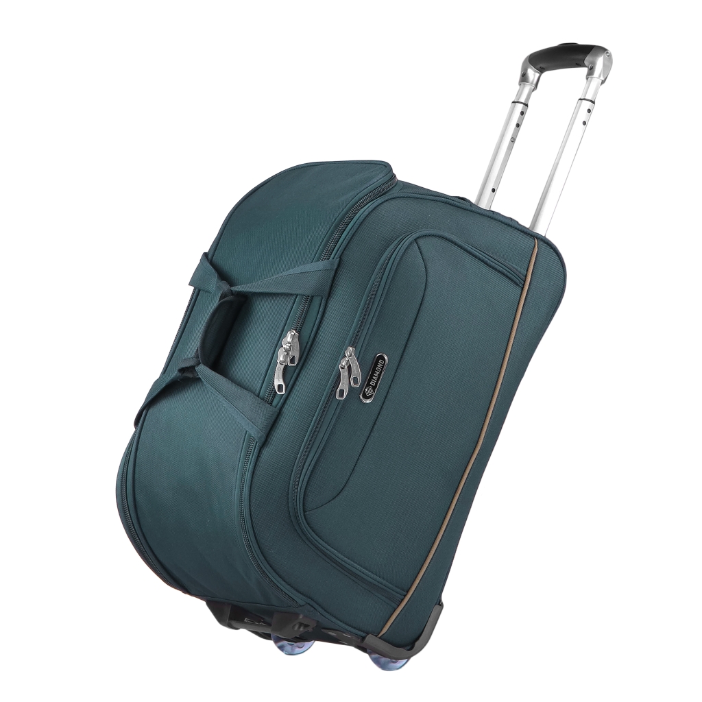 Torba Podróżna Mała Na Kółkach Zielona