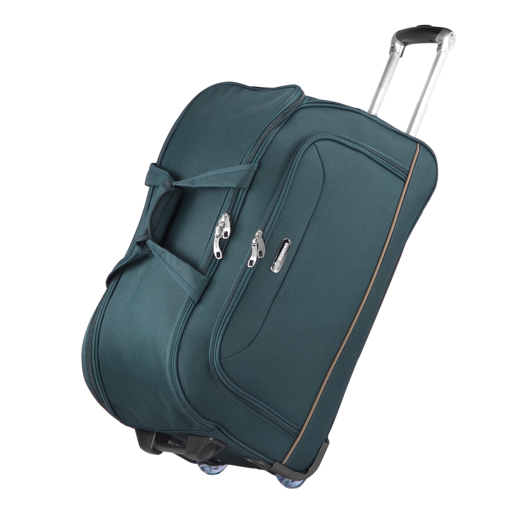 Torba Podróżna Średnia Na Kółkach Zielona