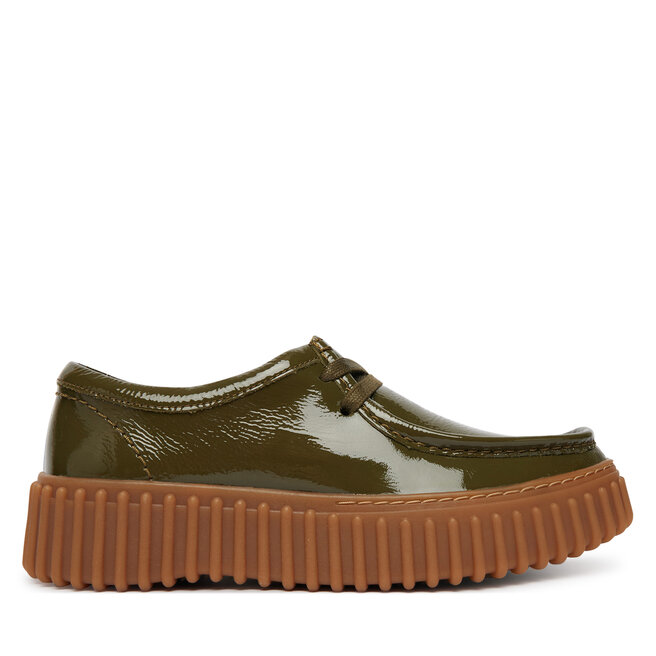 Półbuty Clarks Torhill Bee 26186668 Zielony