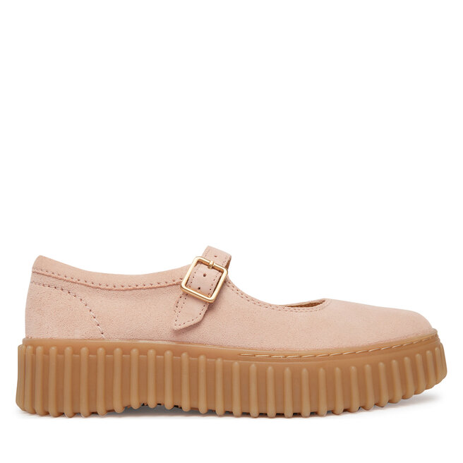 Półbuty Clarks Torhill Jane 26186306 Różowy