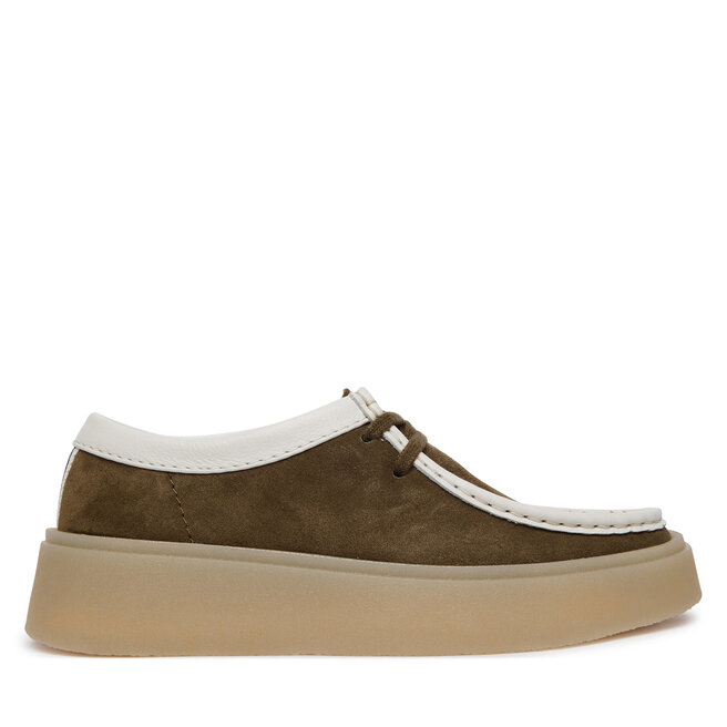 Półbuty Clarks Torview W 26186676 Zielony