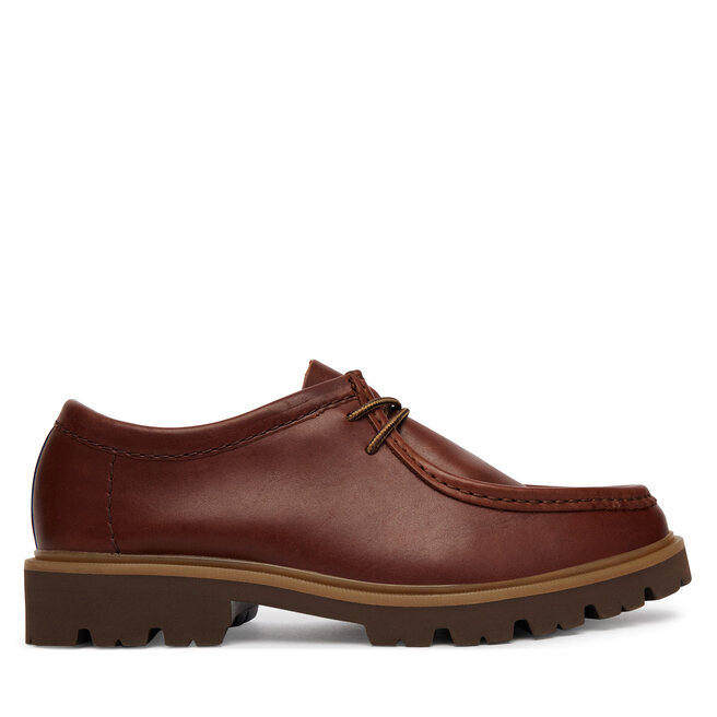 Półbuty Clarks Cleyhill Seam 26186417 Brązowy