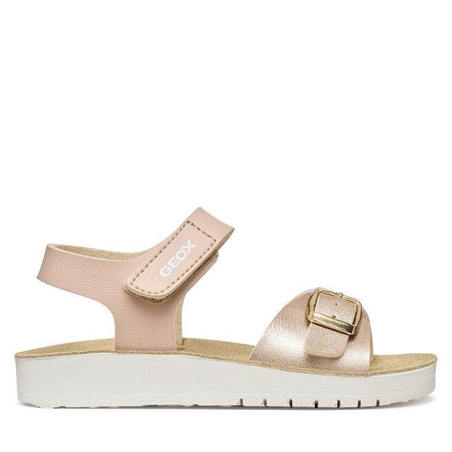Sandały Geox J Sandal Costarei Gi J15EAB 0BCBN C8172 S Różowy