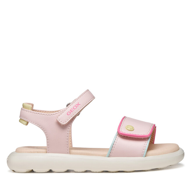 Sandały Geox J Sandal Puffypop Gi J65MSC 05402 C8206 D Różowy