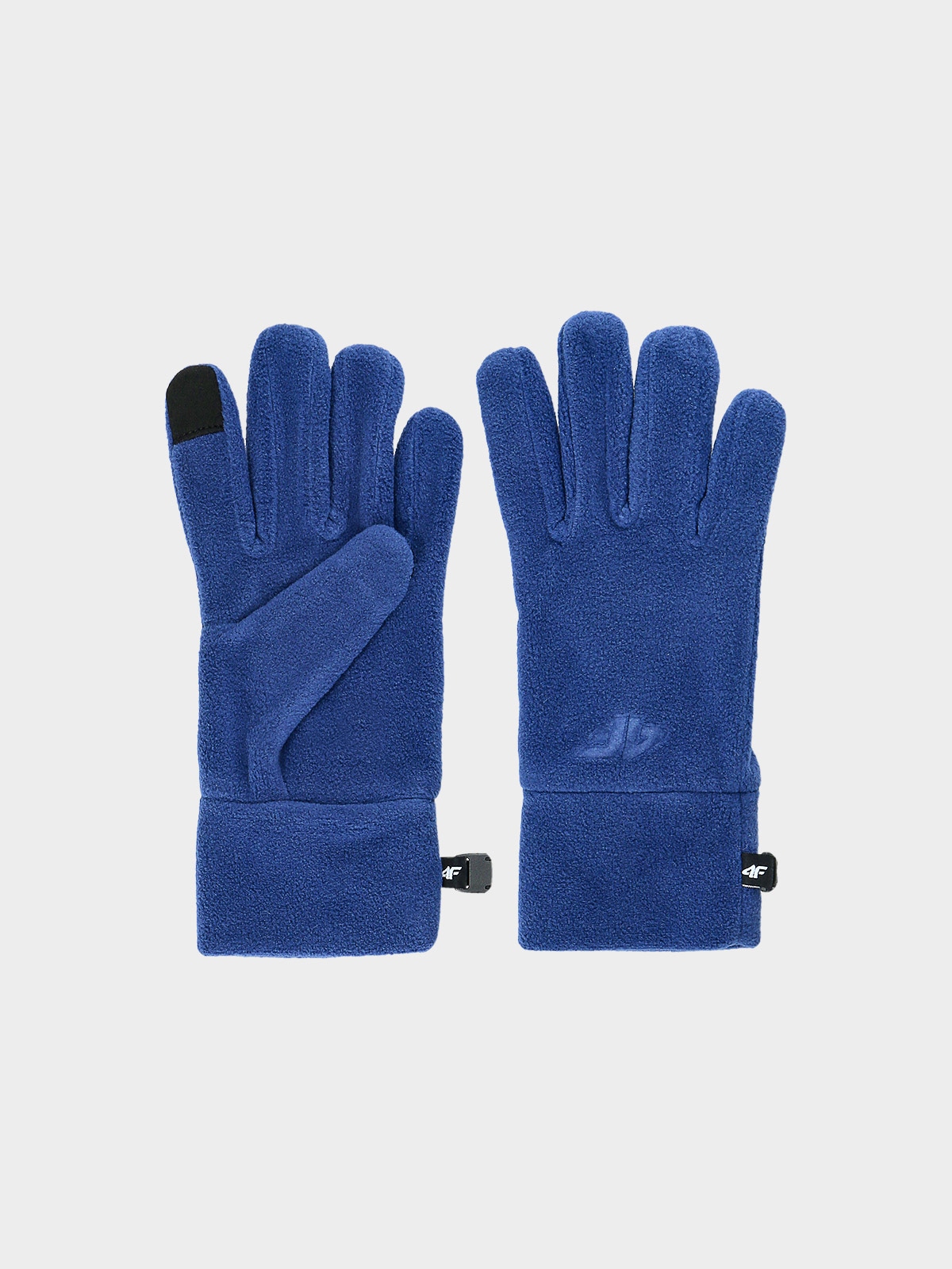 4F Rękawiczki polarowe Touch Screen dziecięce - niebieskie S/M