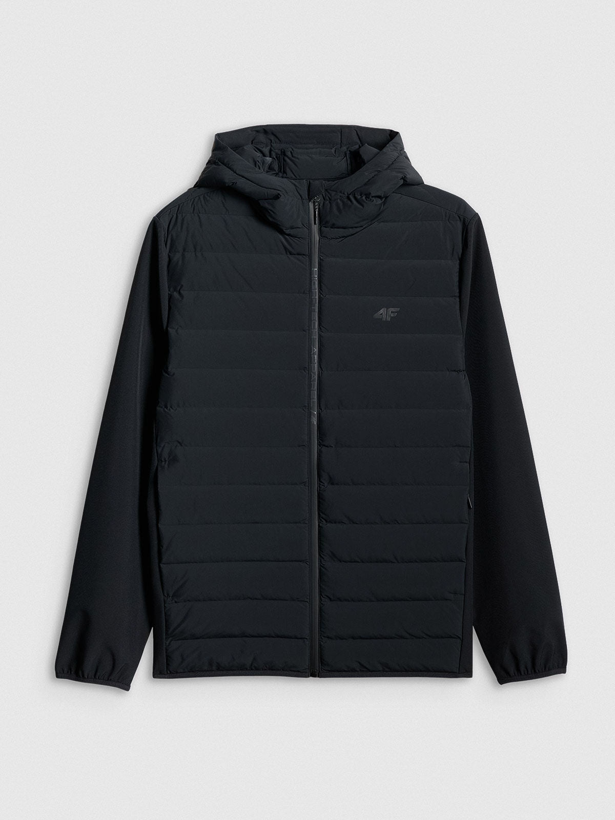 4F Kurtka z wypełnieniem syntetycznym męska - czarna XXL