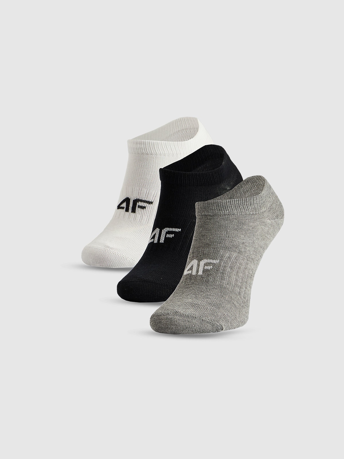 4F Skarpetki krótkie (3-pack) chłopięce - multikolor 38-40