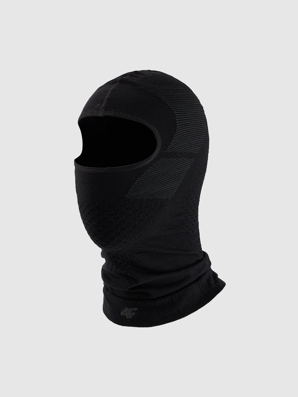 4F Kominiarka z wełną merino uniseks - czarna S/M