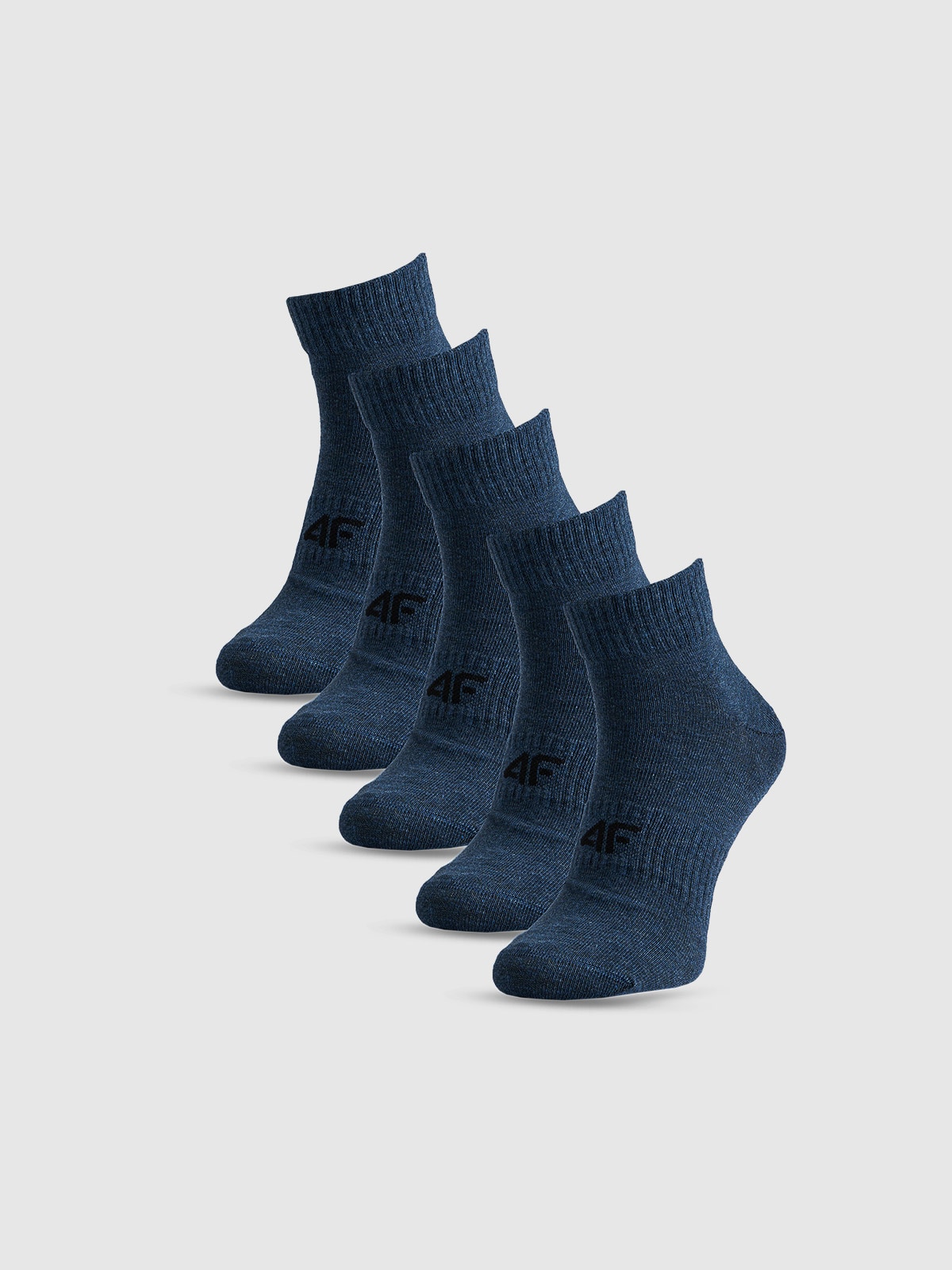 4F Skarpetki krótkie (5-pack) męskie - granatowe 43-46