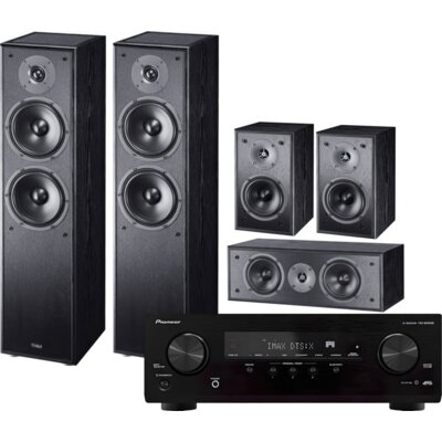 PIONEER VSX-835DAB + MAGNAT Monitor S80ATM + S10B + S12C Czarny