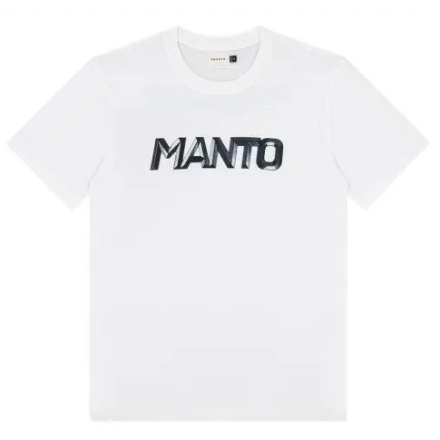 MANTO T-shirt Koszulka LOGOTYPE White