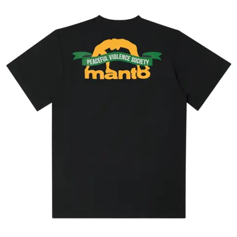 MANTO T-shirt Koszulka RIBBON Black