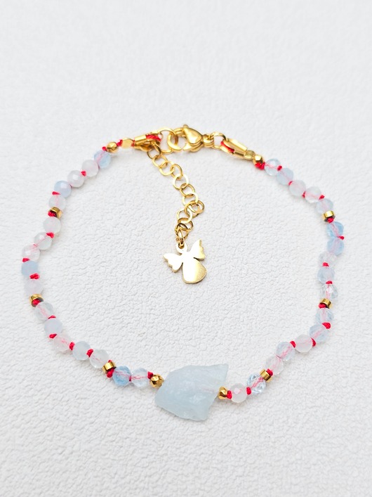 Supełkowane Akwamaryny