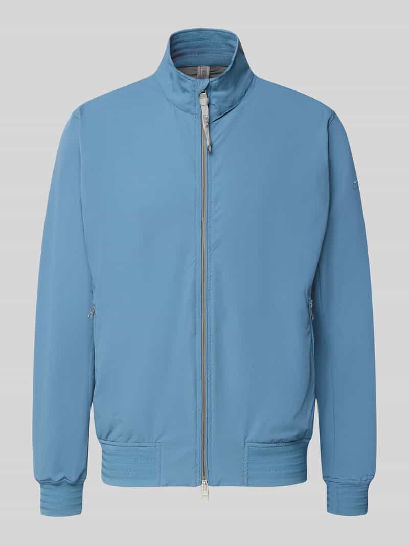 Bluzon z zamkiem błyskawicznym dwustronnym model 'SCRIP'