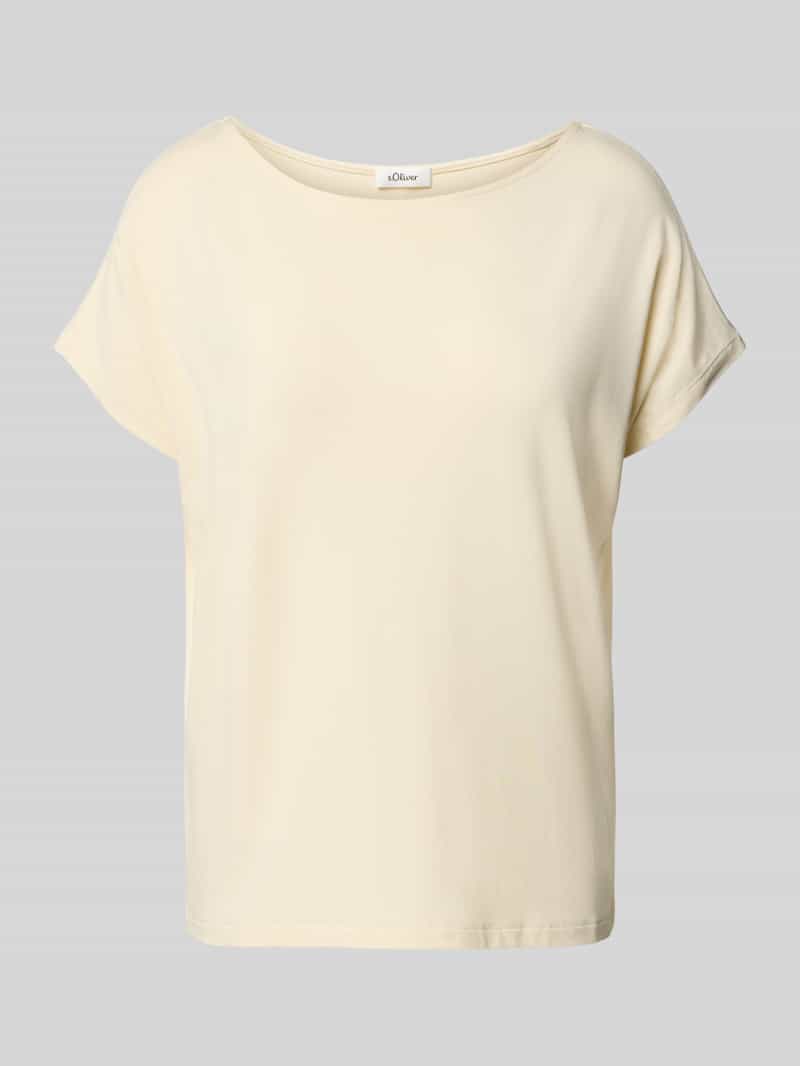 T-shirt o kroju loose fit z mieszanki wiskozy