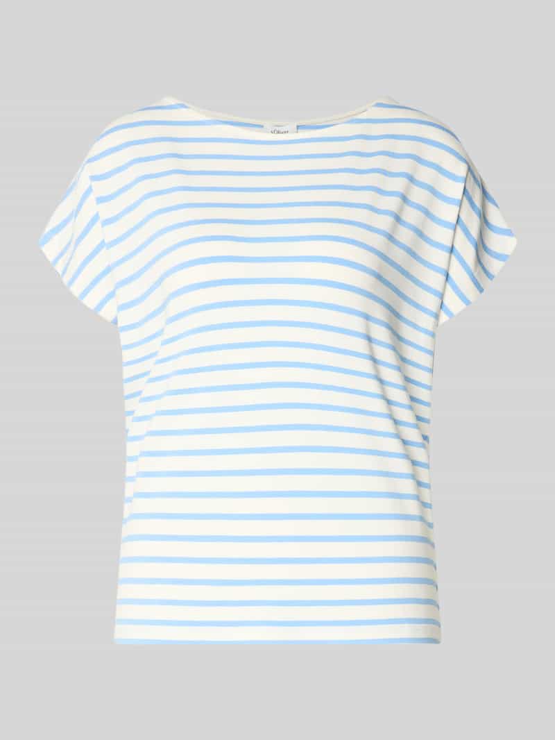 Oversized t-shirt z mieszanki wiskozy