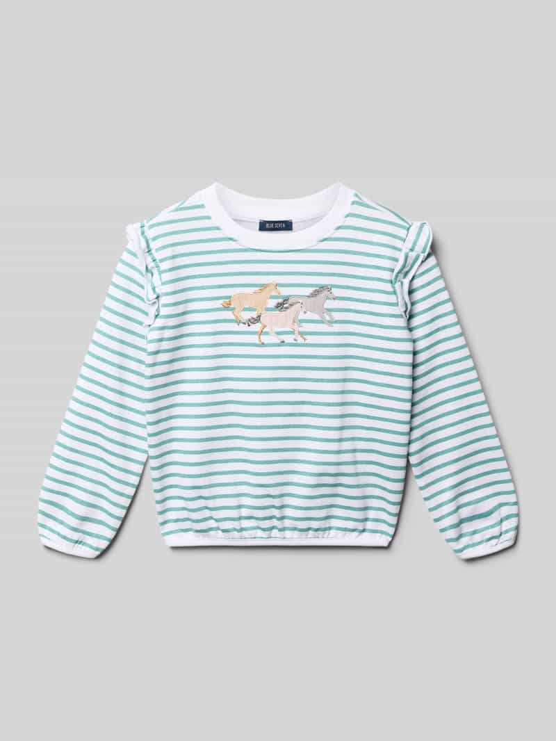 Bluza z wyhaftowanym motywem