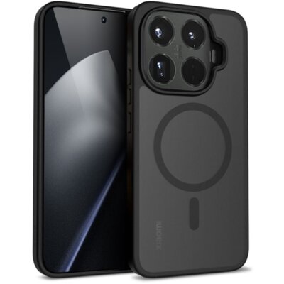 Etui CRONG Hybrid Matte Magnetic MagSafe do Xiaomi 15T Pro Czarny