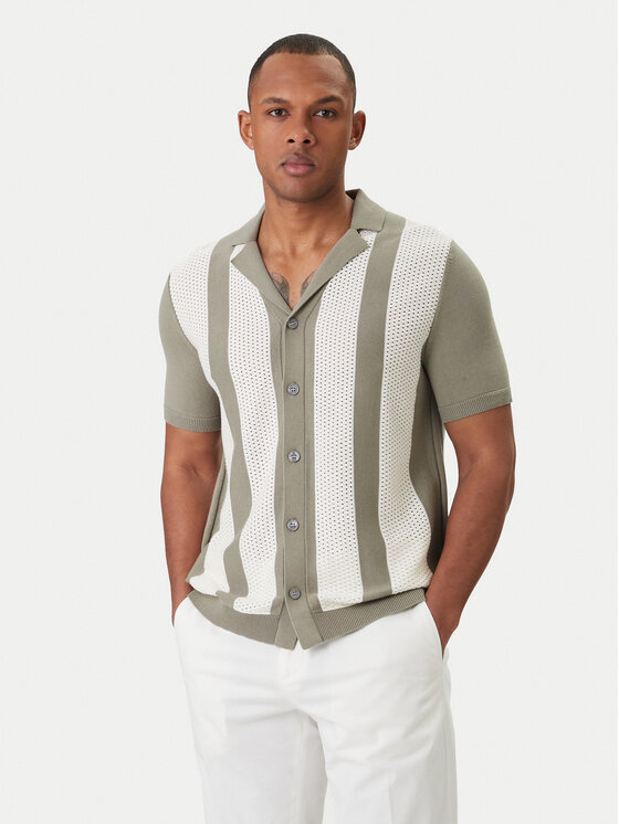 JOOP! Koszula Galvo 30101514 Zielony Regular Fit