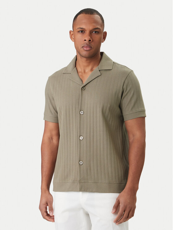 JOOP! Koszula Juanmanuel 30101936 Zielony Regular Fit