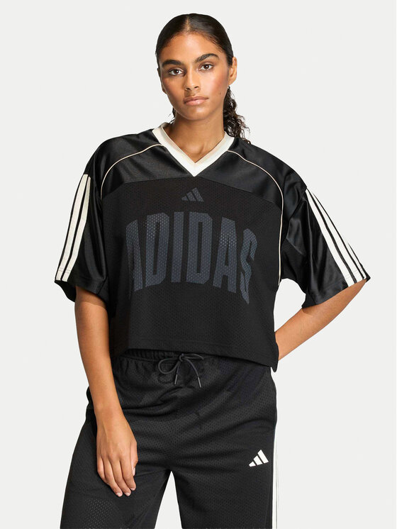 adidas T-Shirt Stadium JY6971 Czarny Loose Fit