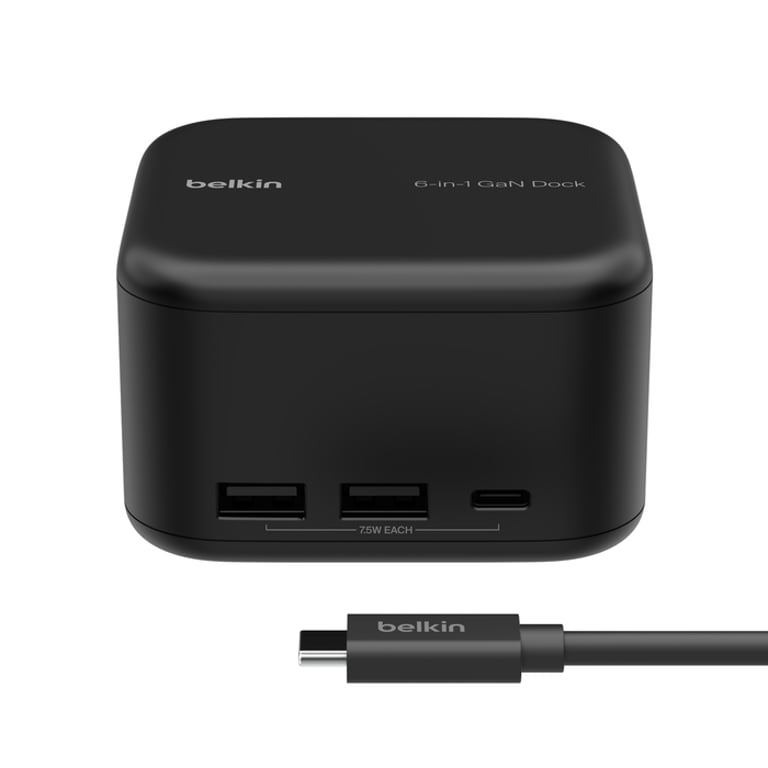 Belkin Connect Przewodowa USB 3.2 Gen 1 (3.1 Gen 1) Type-C Czarny INC018TTBK