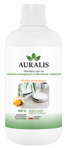 Auralis płyn do robotów mopujących i odkurzaczy myjących 500ml skórka pomarańczy