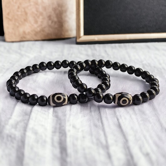 KOMPLET dla PARY : TALIZMAN : agat tybetański