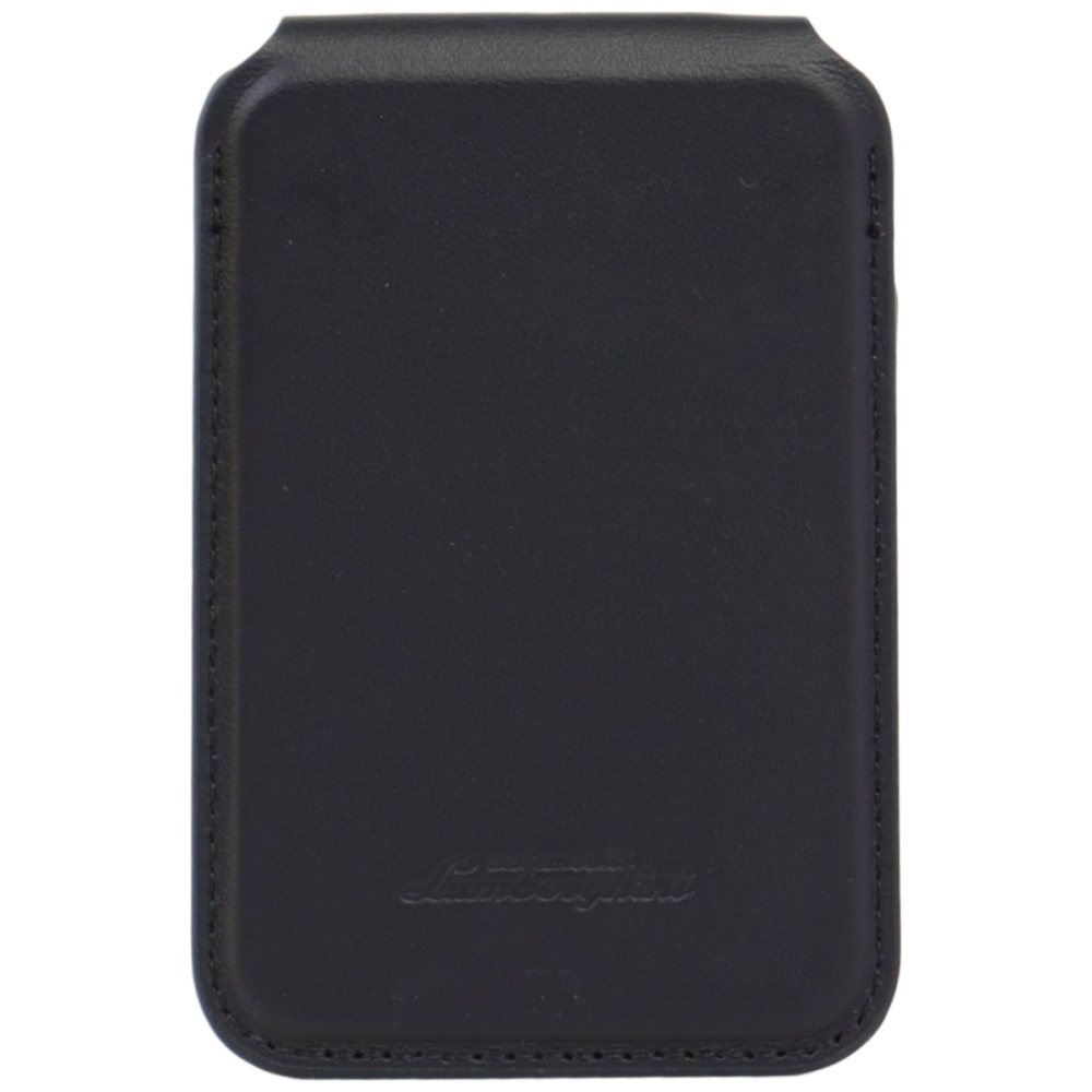 Audi Magnetyczny portfel Lamborghini D1 Genuine Leather MagSafe Stojak na telefon zielony
