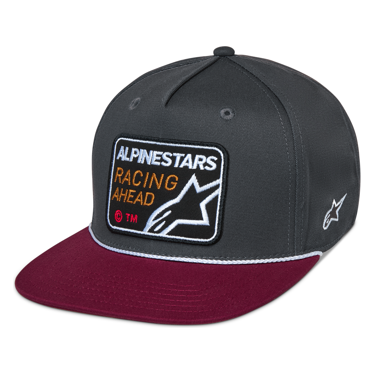 Czapka Alpinestars Intuitive Snapback Szary/CzerwonyOnesize