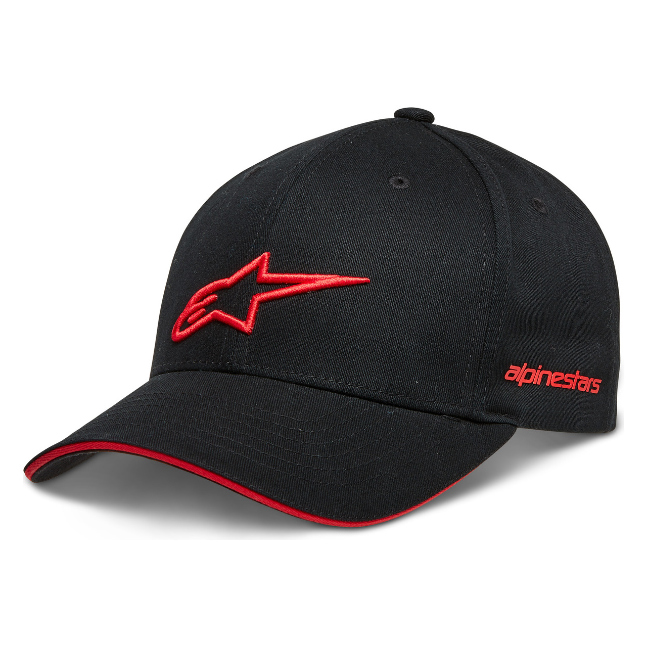 Czapka z Daszkiem Alpinestars Rostrum Czarny/CzerwonyOnesize