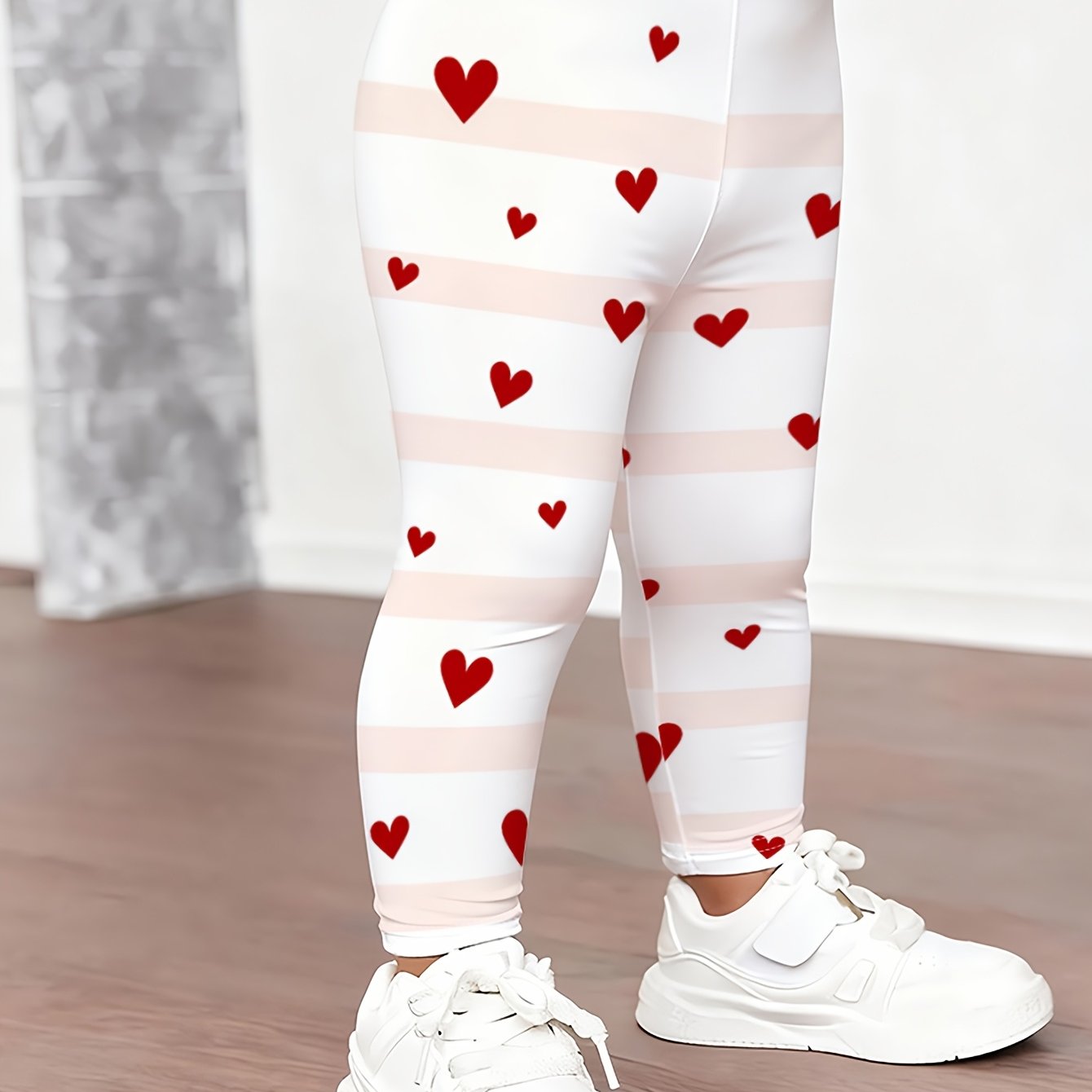 TEMU Legginsy dla Maluchów z Uroczym Nadrukiem - Wygodne Rajstopy, Wygodne i Oddychające, Elastyczne, Odpowiednie na Wszystkie Pory Roku, Ubranie do