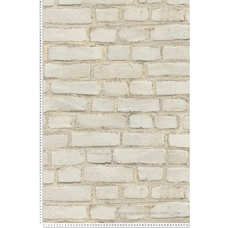 Tapeta kamień kremowym - 53 cm x 10.05 m - A.S. CRÉATION