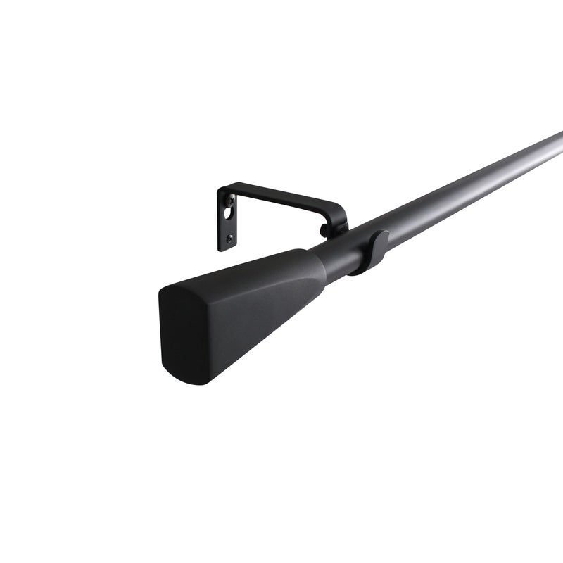 Karnisz teleskopowy Pommel 210-385 cm czarny mat 16/19 mm Inspire