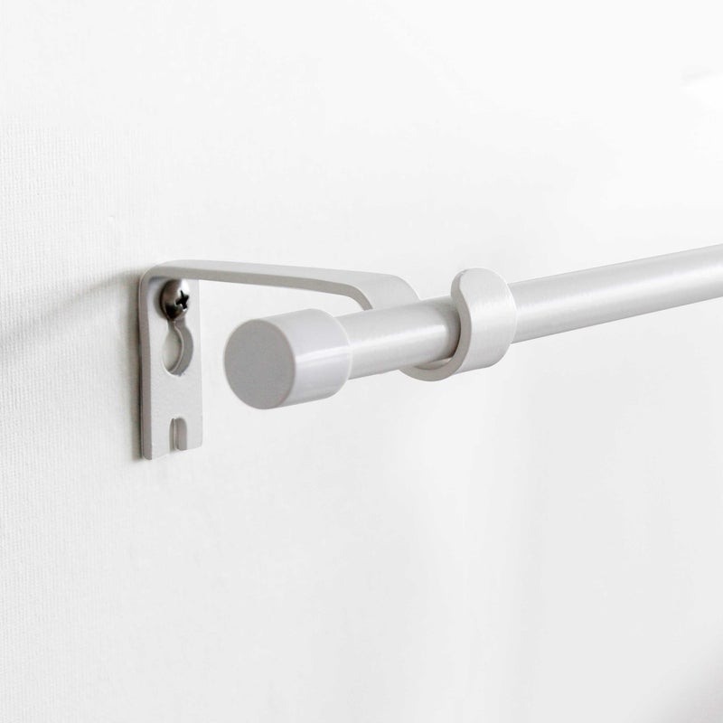 Karnisz Tika 140 cm pojedynczy biały 10 mm Inspire